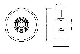 skatewheel ball bearings