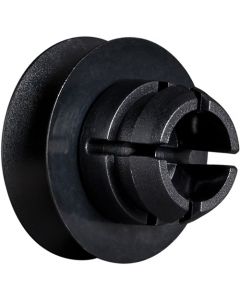 1857, Snap-In Plastic V-Groove Plastic Bearing - .468" X 0.940" X .281" (WOR)